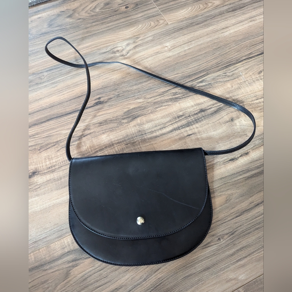Sezane Black Crossbody Bag